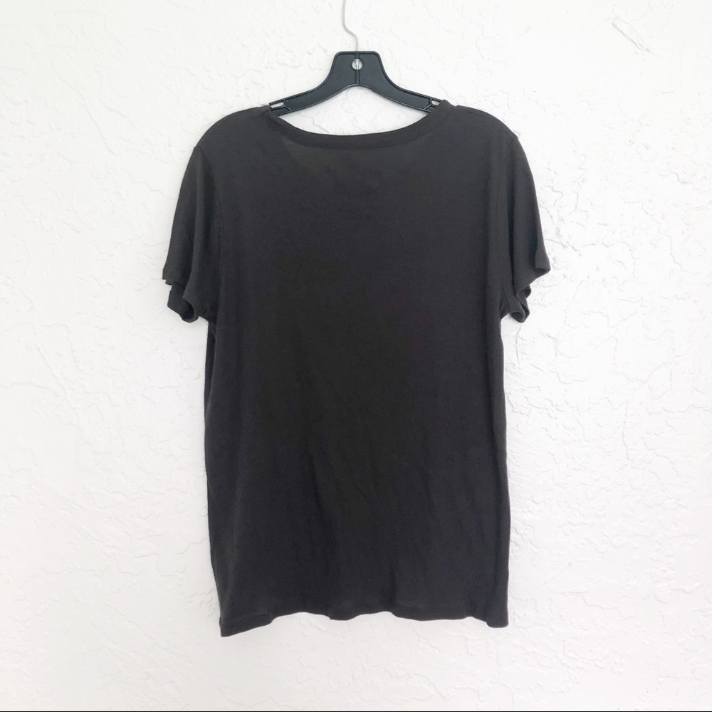 CHASER Police Black Cotton Graphic Band T Shirt - Picture 3 of 5